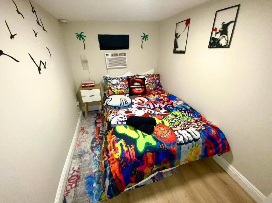 Unique Miami Art Escape W/ Hottub, Arcade & Murals Exteriör bild