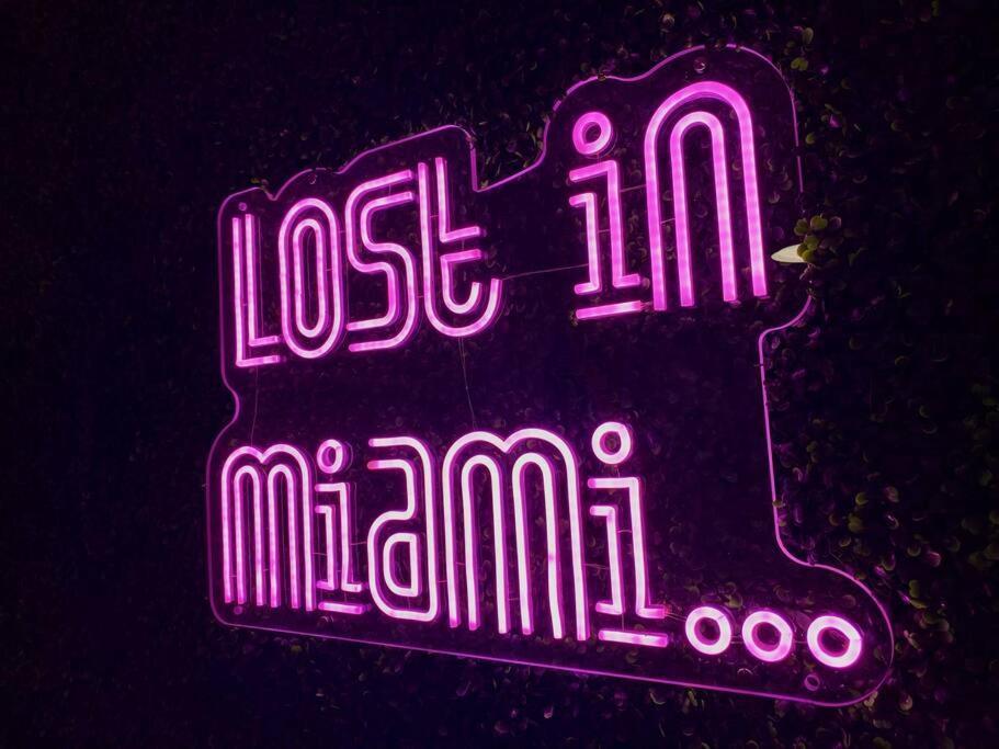 Unique Miami Art Escape W/ Hottub, Arcade & Murals Exteriör bild
